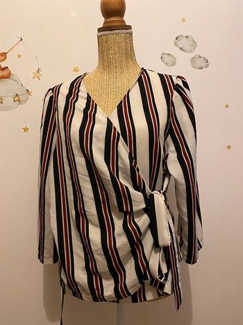 Gilet allaitement primark haut rayé femme m