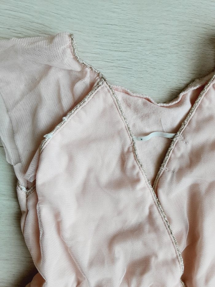 Vêtement fille robe rose pâle à tulles In extenso 3 ans - photo numéro 5