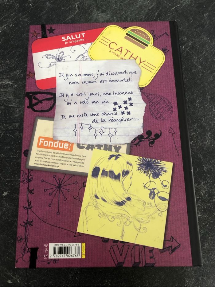 Livre la suite de Cathy’s Book - photo numéro 2