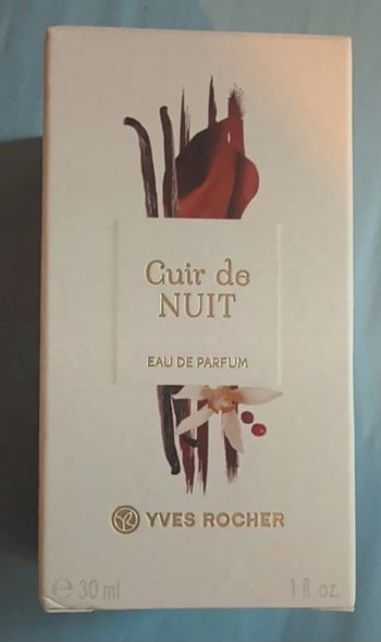 Eau de parfum cuir de nuit yves rocher 30ml