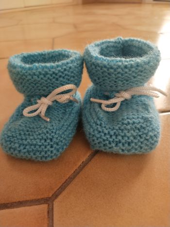 Chaussons bleus