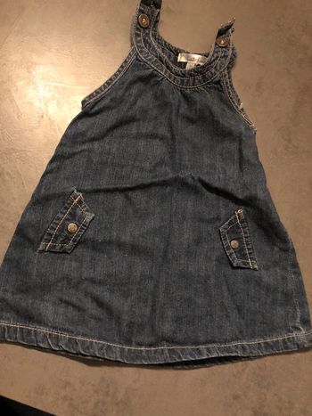 Robe jean 6 mois 2 e