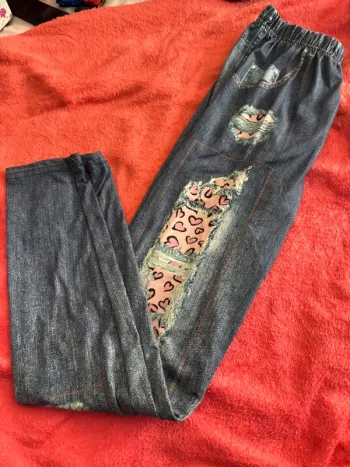 Jegging imitation jean 12 ans