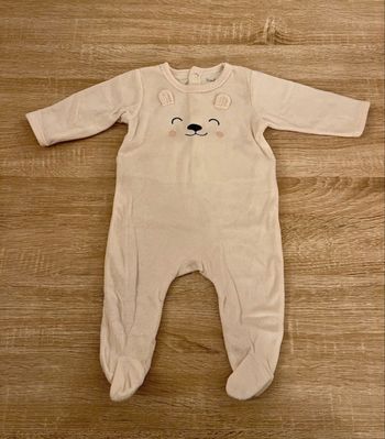 Pyjama chaud bébé - 6/9 mois - 68cm