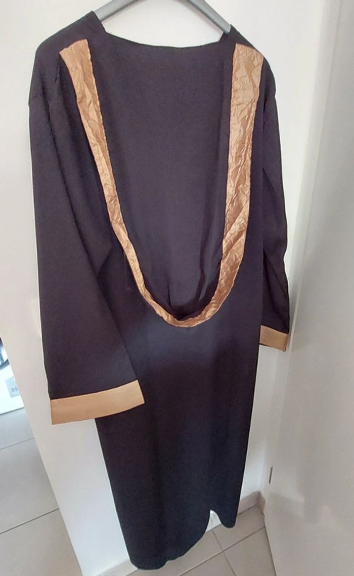 Djellaba Femme Caftan taille 3 noire - photo numéro 2