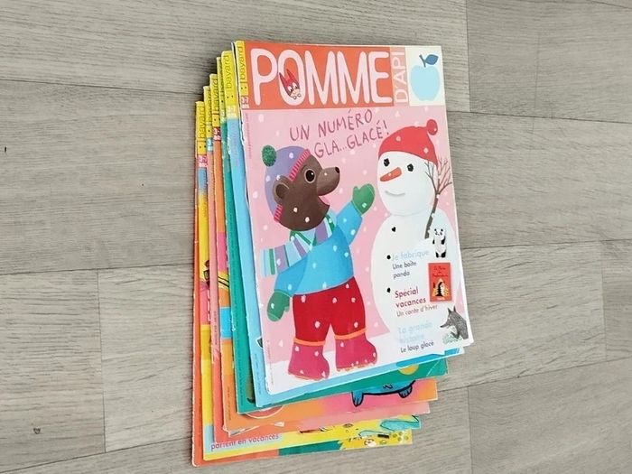 Lot de 7 magazines Pomme d’Api année 2018 L016  7582673929 - photo numéro 4