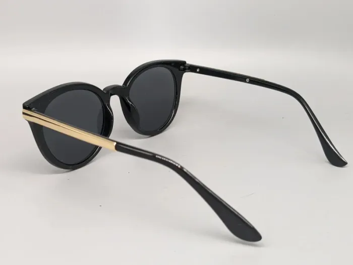 Lunettes de soleil - noir/or - photo numéro 4