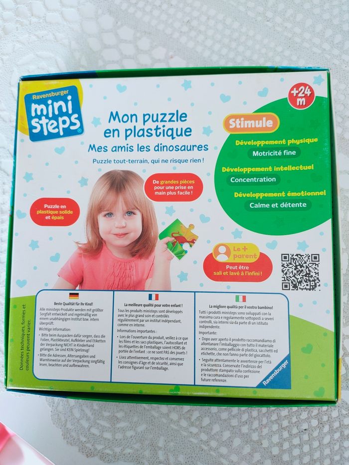 Puzzle plastique 12 pièces - photo numéro 2