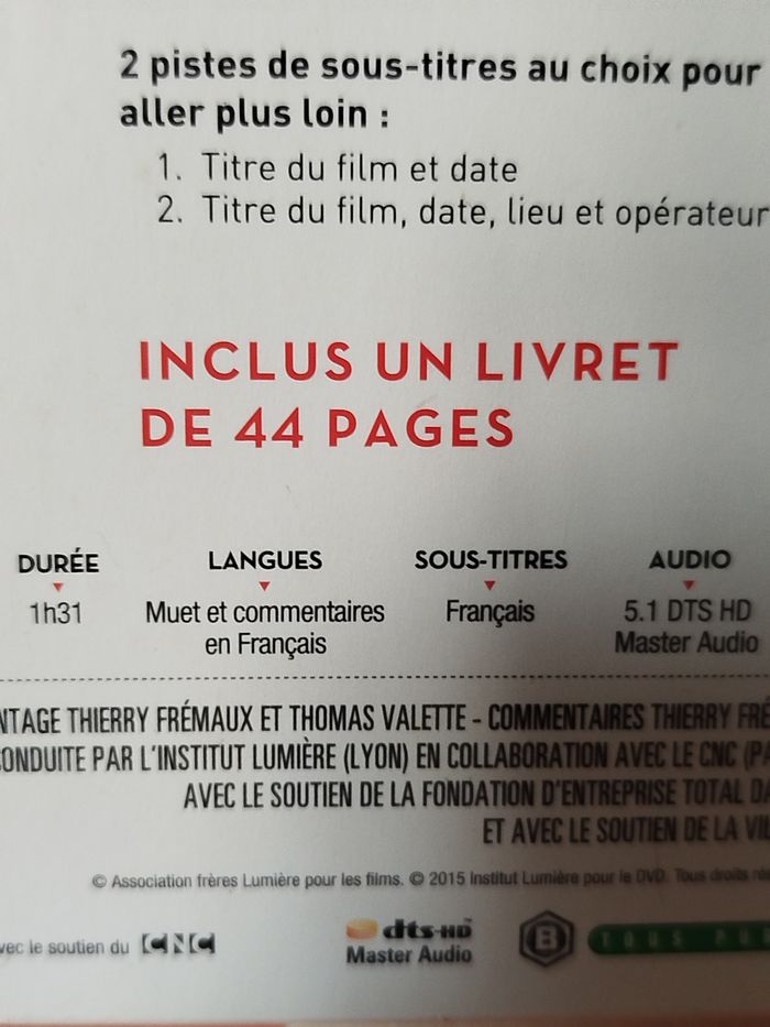 Lumière ! Le cinématographe - Coffret Blu-ray - photo numéro 3