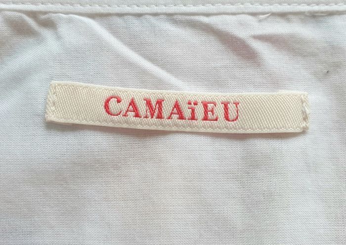 Chemisier blanc Camaïeu T.36 - photo numéro 2
