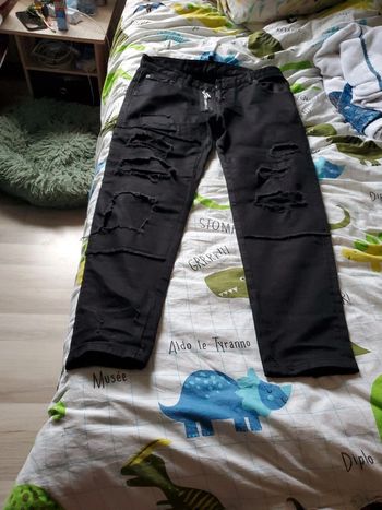 Jean noir homme