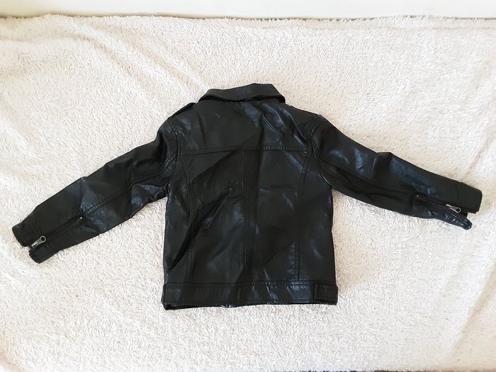 Blouson noir style perfecto Orchestra 6 ans - photo numéro 2