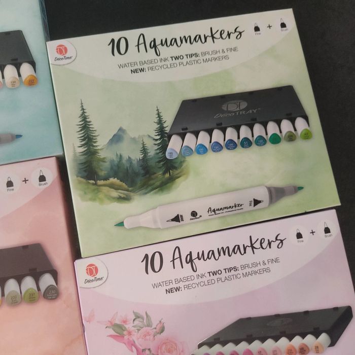 Boîtes de 10 Aquamarkers - photo numéro 12