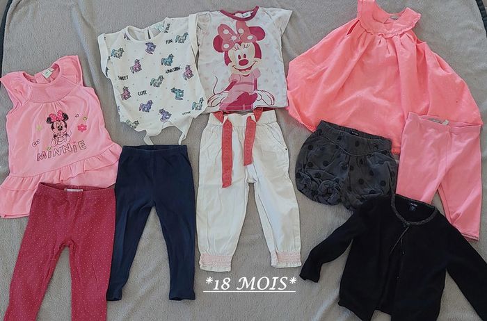 lot fille 18 mois la halle