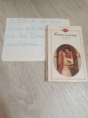 Livre Harlequin série Royale