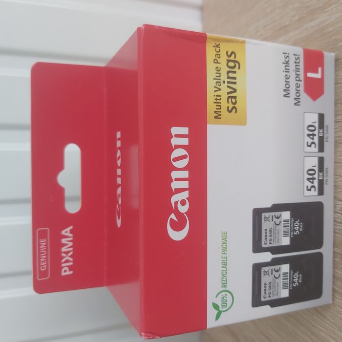 PACK DE 2 CARTOUCHES D'ENCRE DE HAUT RENDEMENT CANON D'ORIGINE PG 540L -NOIRE-