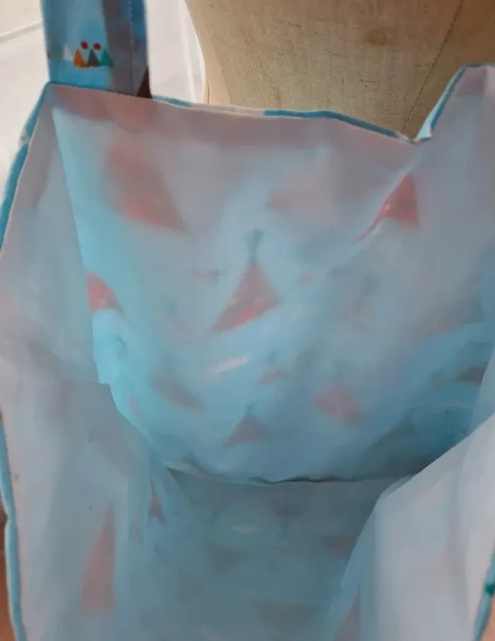 Sac fourre tout pour enfant école ou loisirs - photo numéro 4