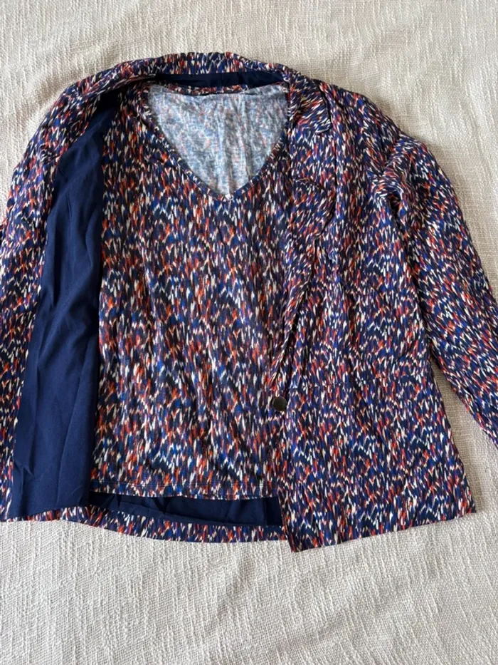 Lot One Step – Blazer + Haut assorti – Taille 36/S