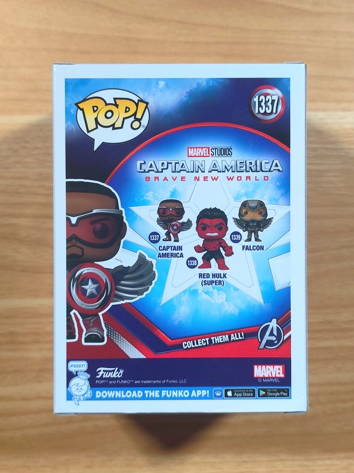 Funko Pop! Marvel : Captain America n°1337 (Brave New World) - photo numéro 3