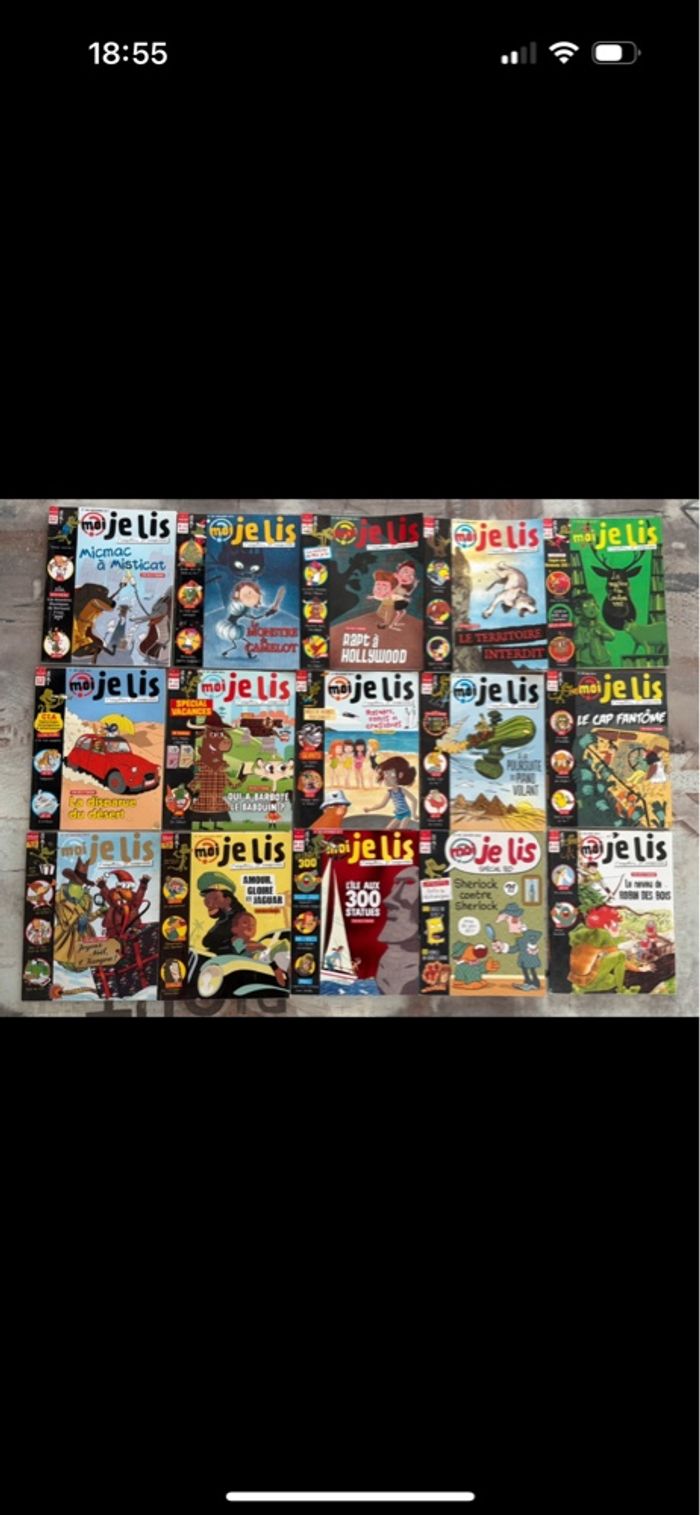 Lot livre « moi je lis » - photo numéro 2