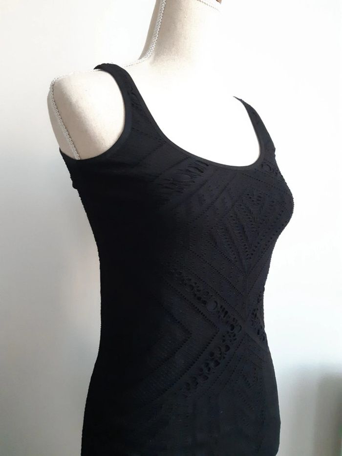 Robe noire sans manches Astrid Black Label T36 - photo numéro 3