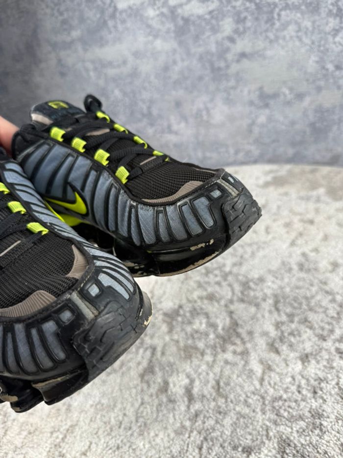 Nike Shox TL ThunderStorm - Black & Grey & Yellow - photo numéro 13
