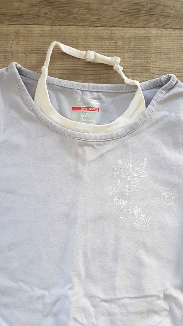 Robe 7 8 ans esprit mauve - photo numéro 2