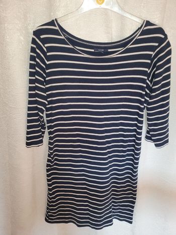 Robe à rayures grossesse 38/40 kiabi