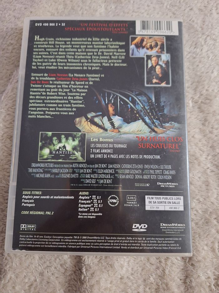 DVD hantise - photo numéro 2