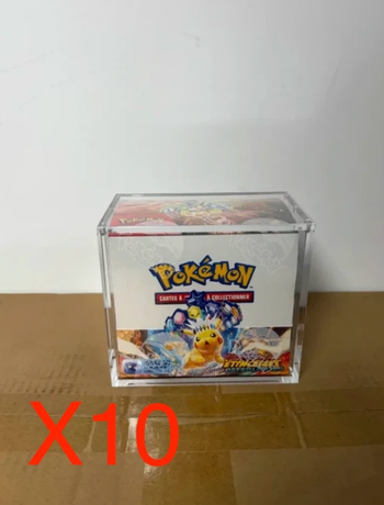 Lot de 10 Protection Display Acrylique