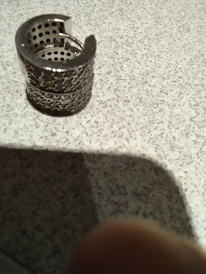 Boucles d'oreilles en argent recto verso strass blanc ou noir - photo numéro 6