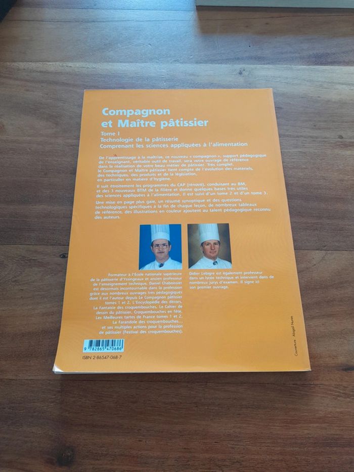 Livre compagnon et maître pâtissier tome 1 - photo numéro 2