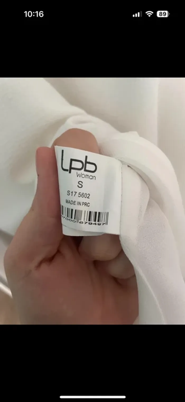 Robe blanche LPB - photo numéro 4