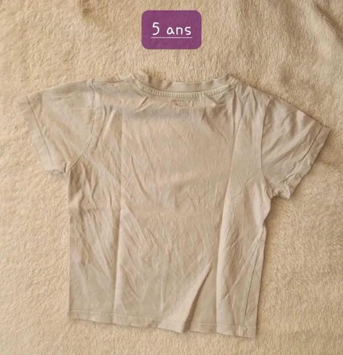 T-shirt MC 5 ans / Kiabi - photo numéro 4
