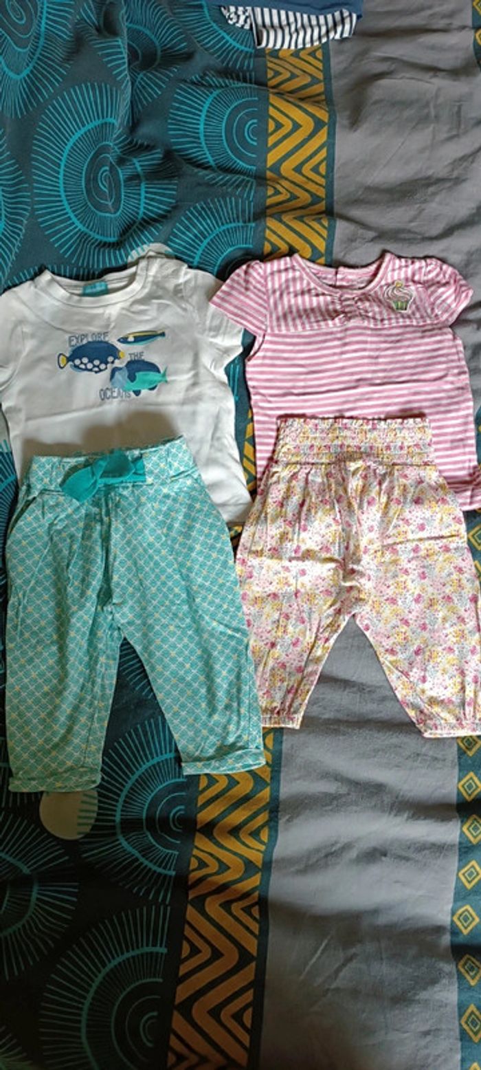 2 ensembles t-shirts et saouls