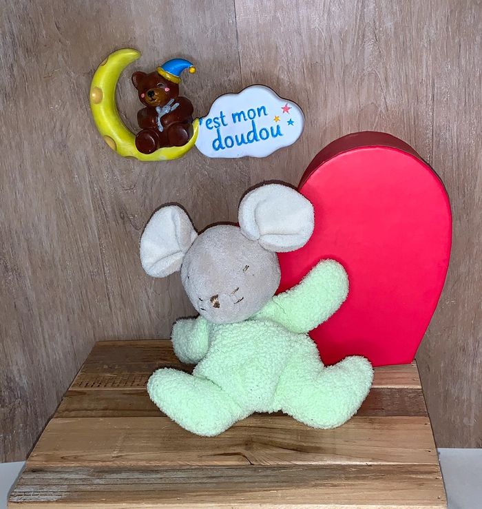 AJE30 doudou souris 🐭 ajena