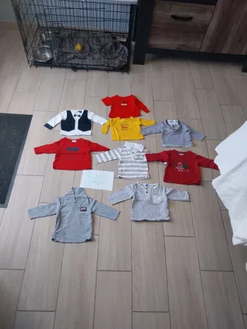 Lot t-shirt manche longue