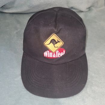 Casquette Vintage Publicitaire - Logo Brodé - Kangourou 🧢 Win&Feel