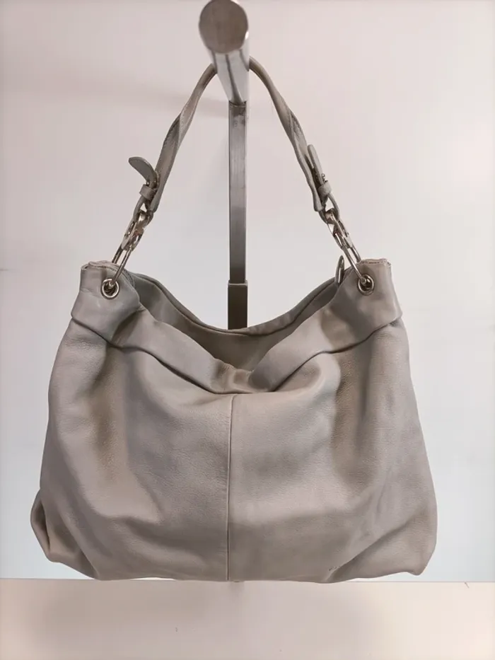 Sac à main Gris Frédéric T. Porté épaule, Grand sac à main - photo numéro 6