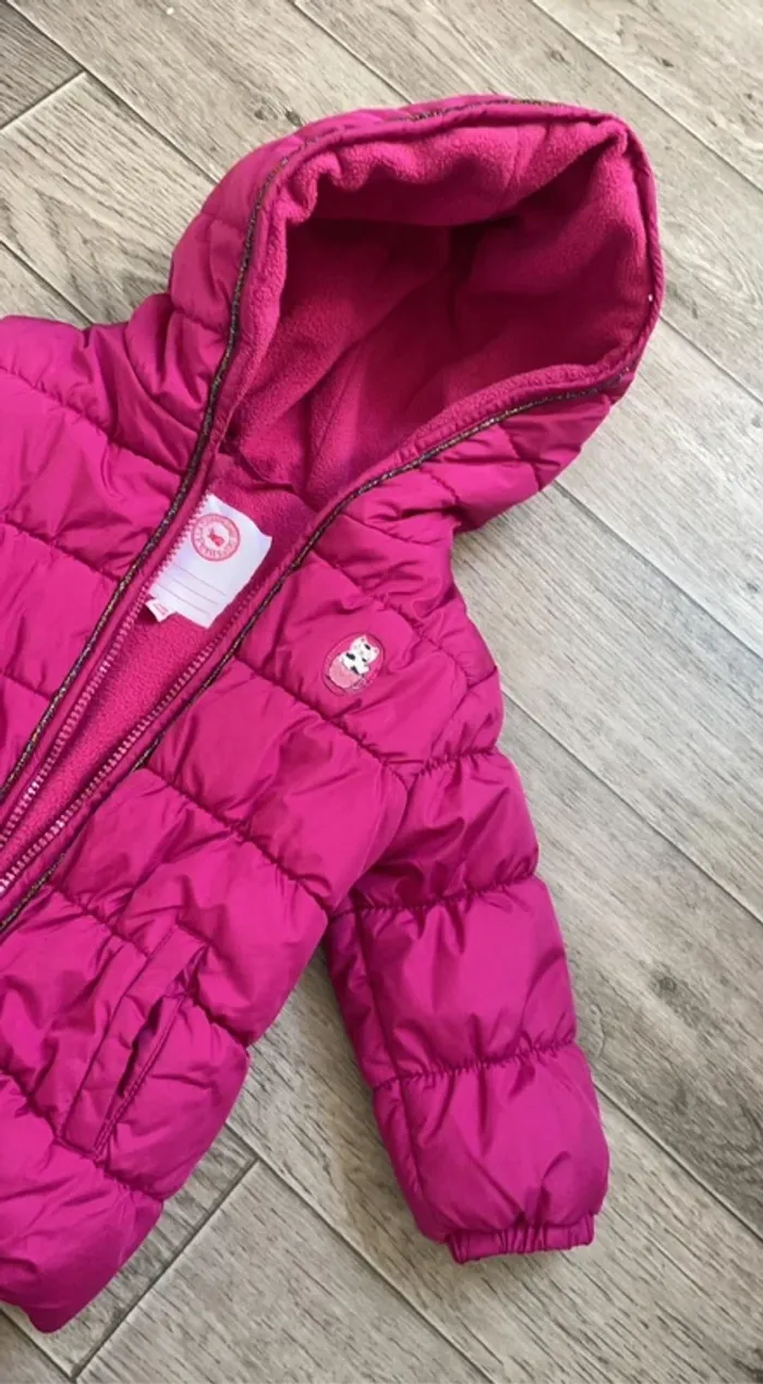 Manteau doudoune à caluche La compagnie des petits 24 mois - photo numéro 6