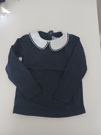 T-shirt à col fille