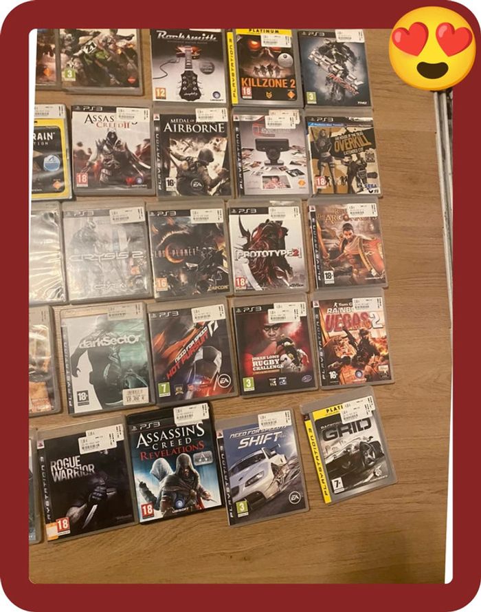 Lot de 65 jeux ps3 - photo numéro 3