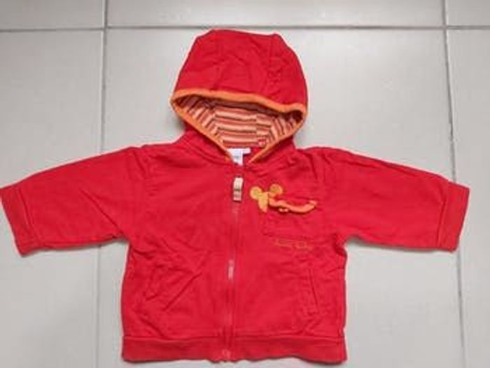 Pull à capuche Mickey 6 mois