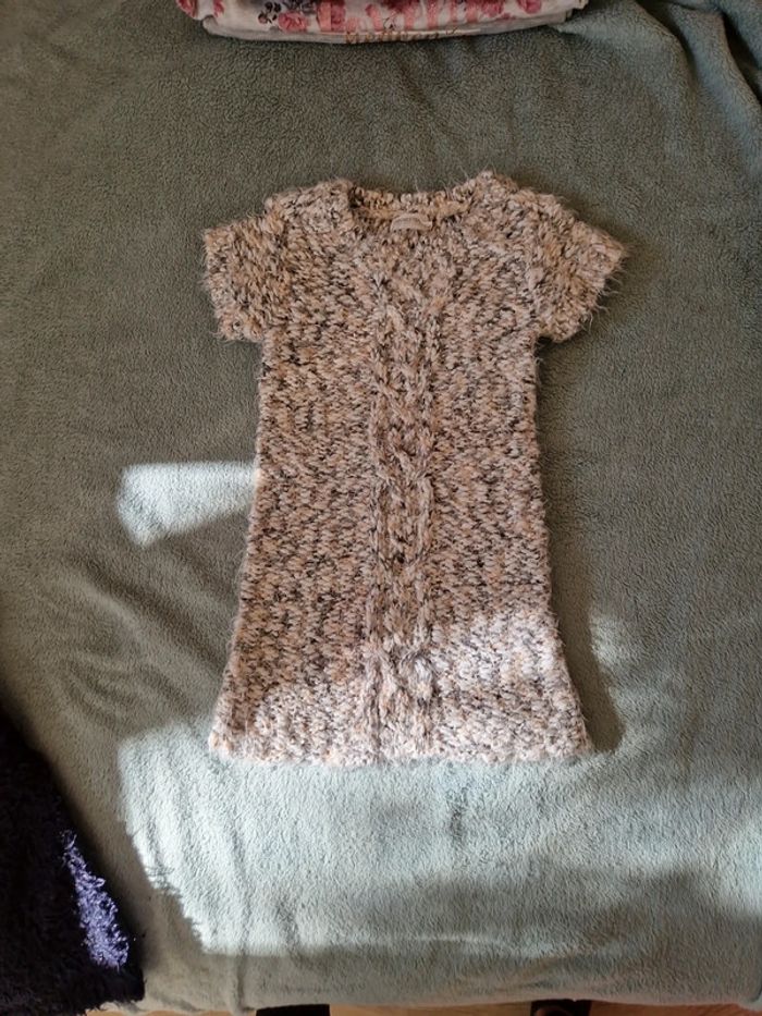 Robe effet laine 3ans