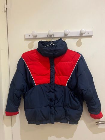 Doudoune bleu marine et rouge vicky teddy smith taille 12 ans