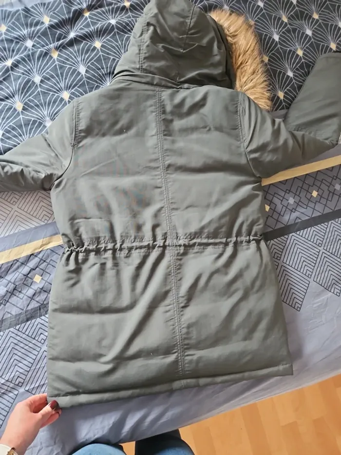 Parka vert foncé 38 Nafnaf - photo numéro 2