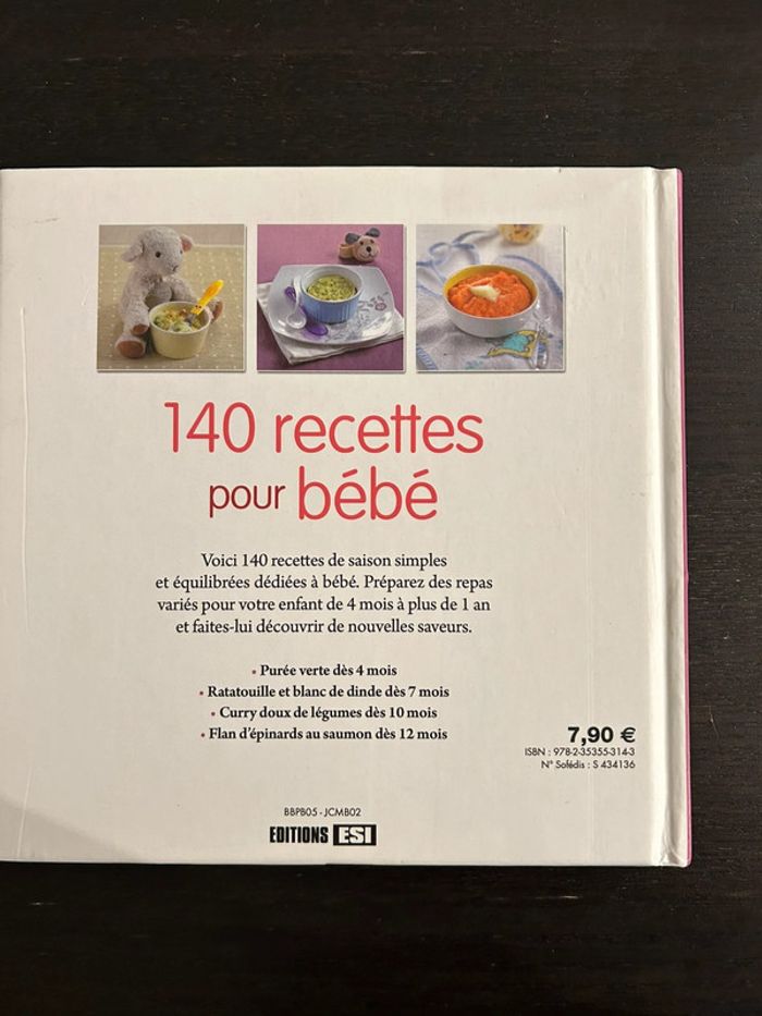 Livre de recettes pour bébé - photo numéro 2