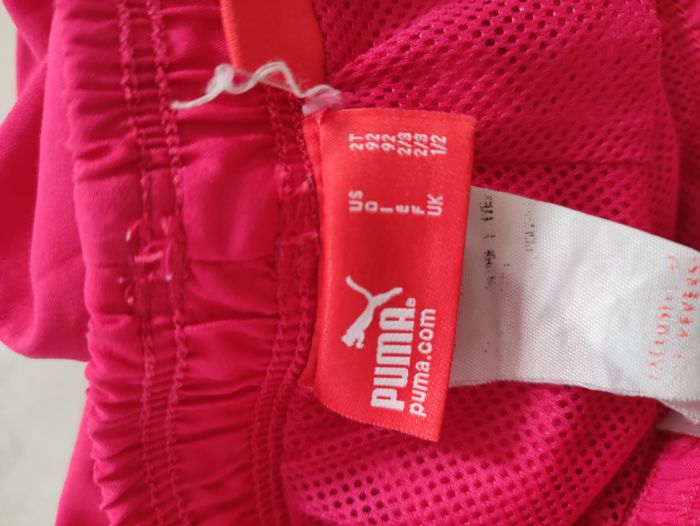 Short rose fille PUMA 2 3 ans - photo numéro 2