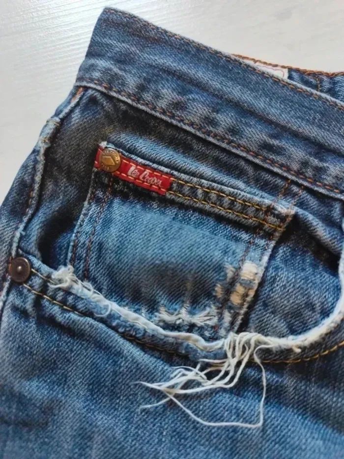 Pantalon droit med rise Bolton T42/44 - Lee Cooper [modèle LC110B] - photo numéro 9