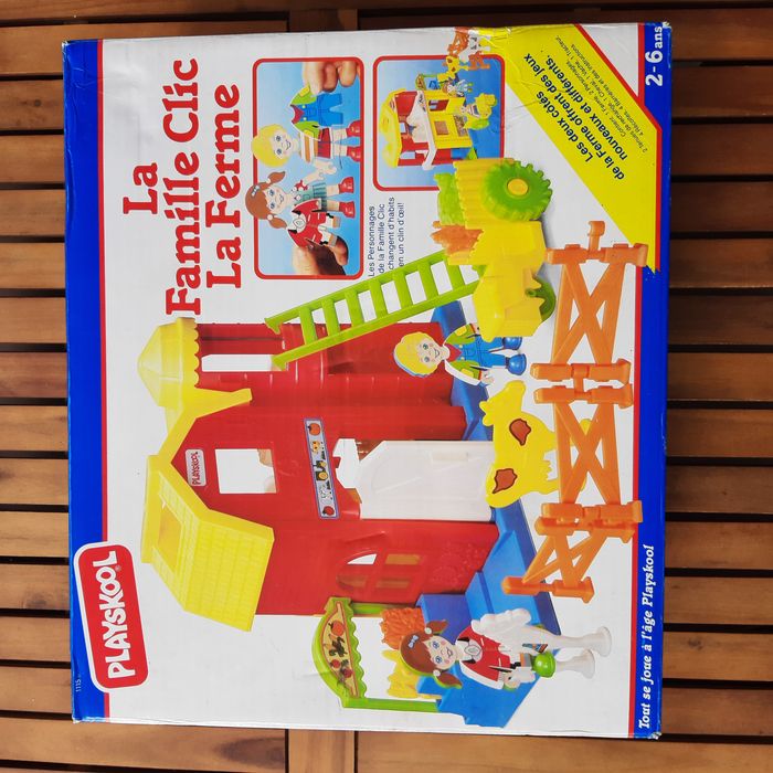Playskool vintage La Famille Clic La Ferme